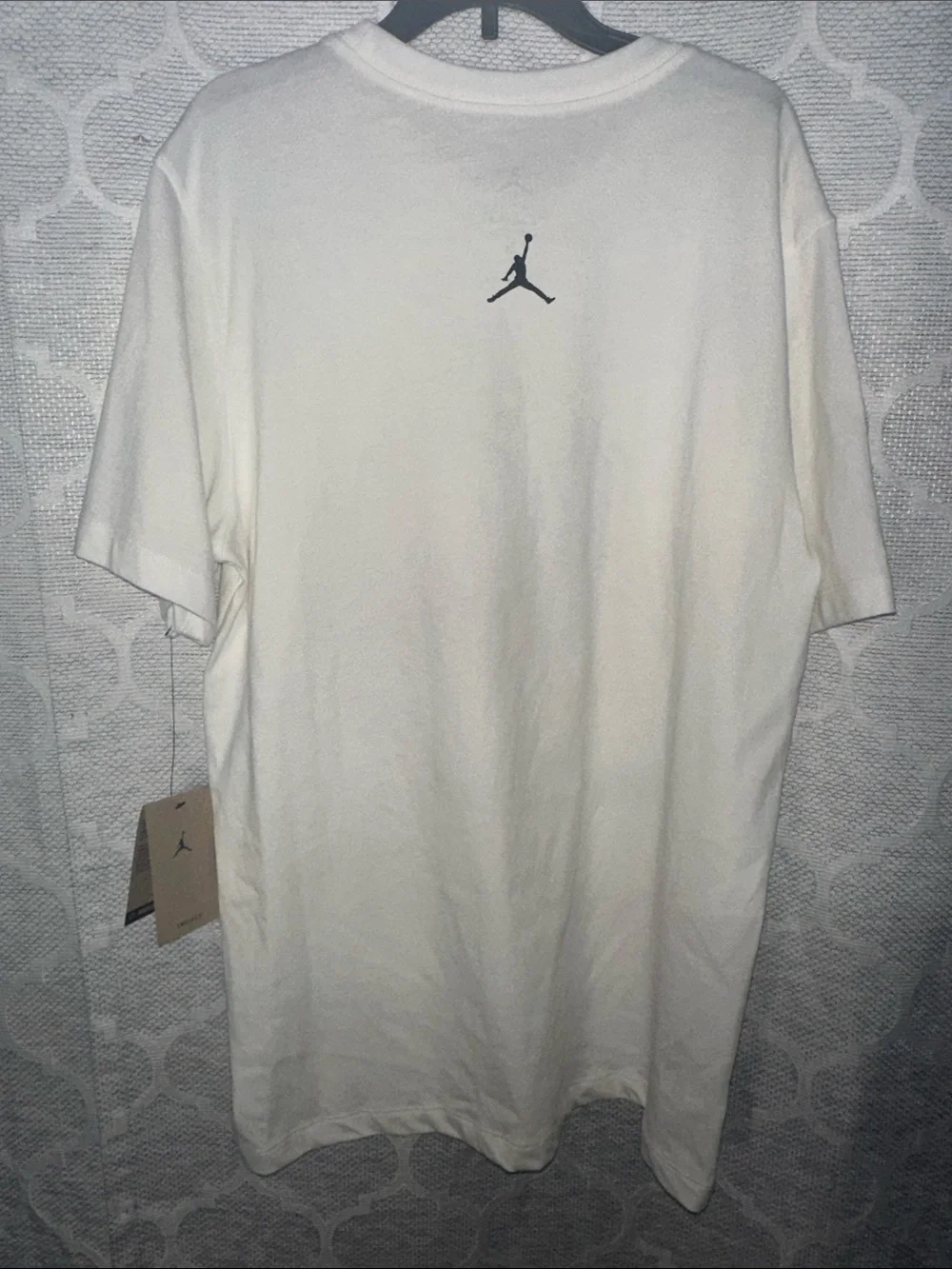 Jordan Sport Dri-FIT Graphic T-Shirt Men's Size M NWT Short Sleeve White Black